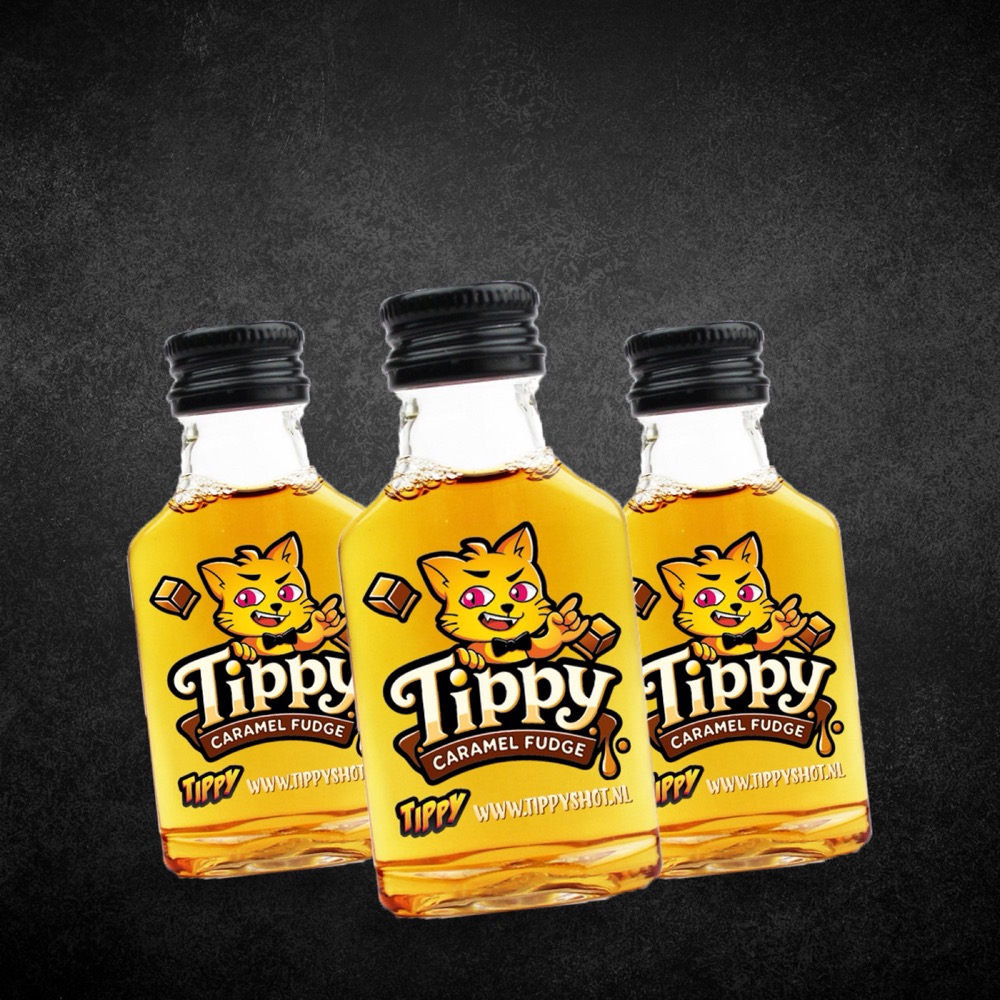 Tippy Caramel Fudge 10 Pack - drie flesjes