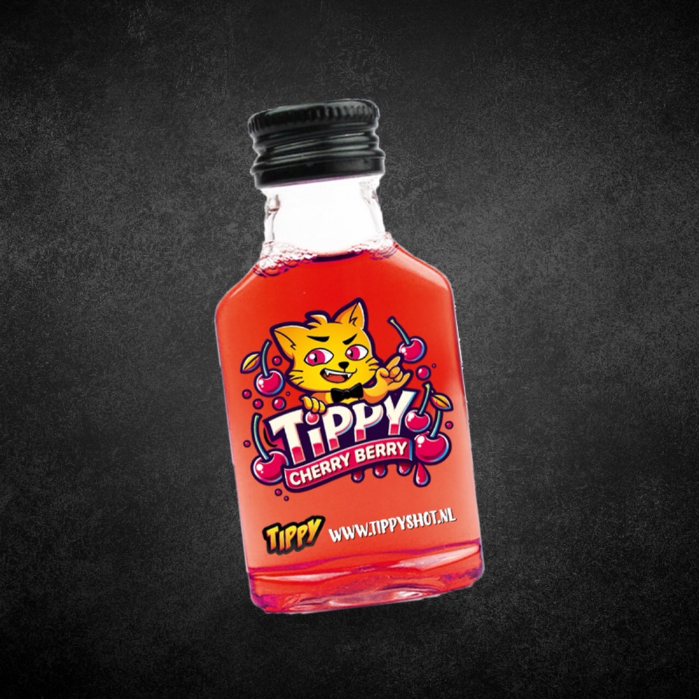 Tippy Cherry Berry 10 Pack - flesje 20ml Tippy Cherry Berry 10 Pack - flesje 20ml